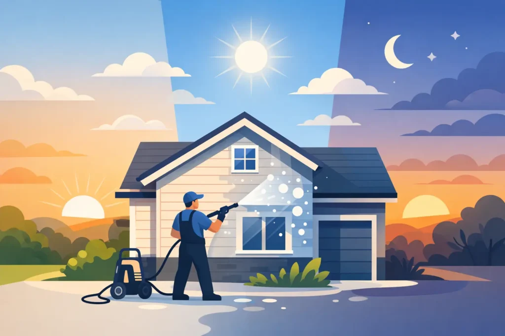 Best Times for House Washing