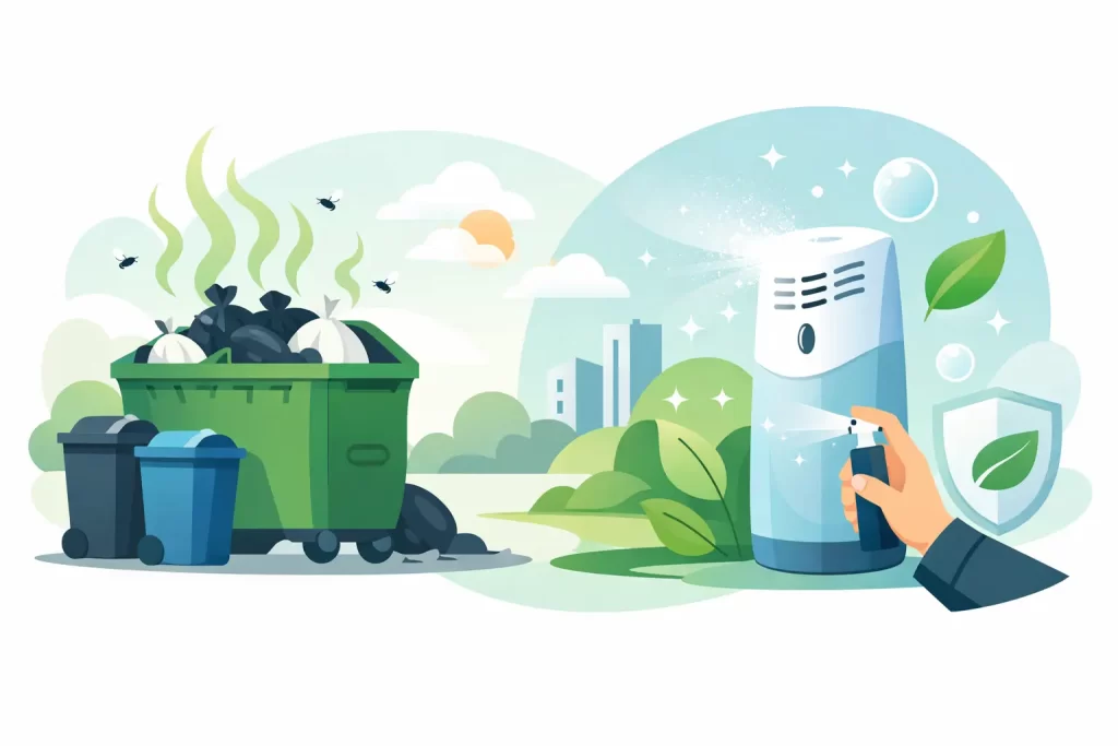 Odor Control for Garbage Areas That Lasts