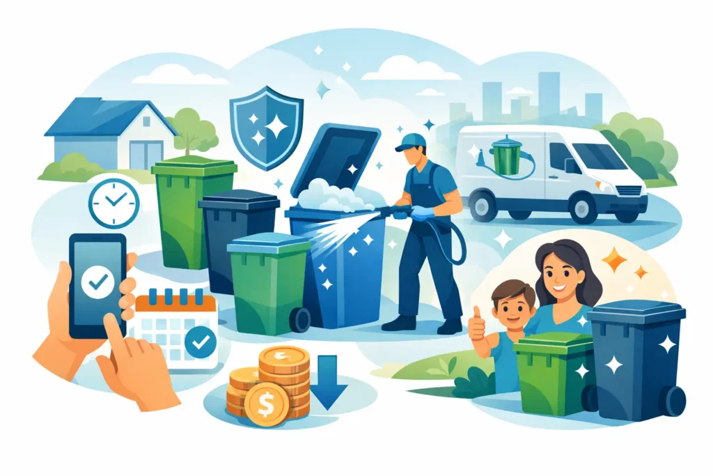 7 Trash Bin Cleaning Subscription Benefits