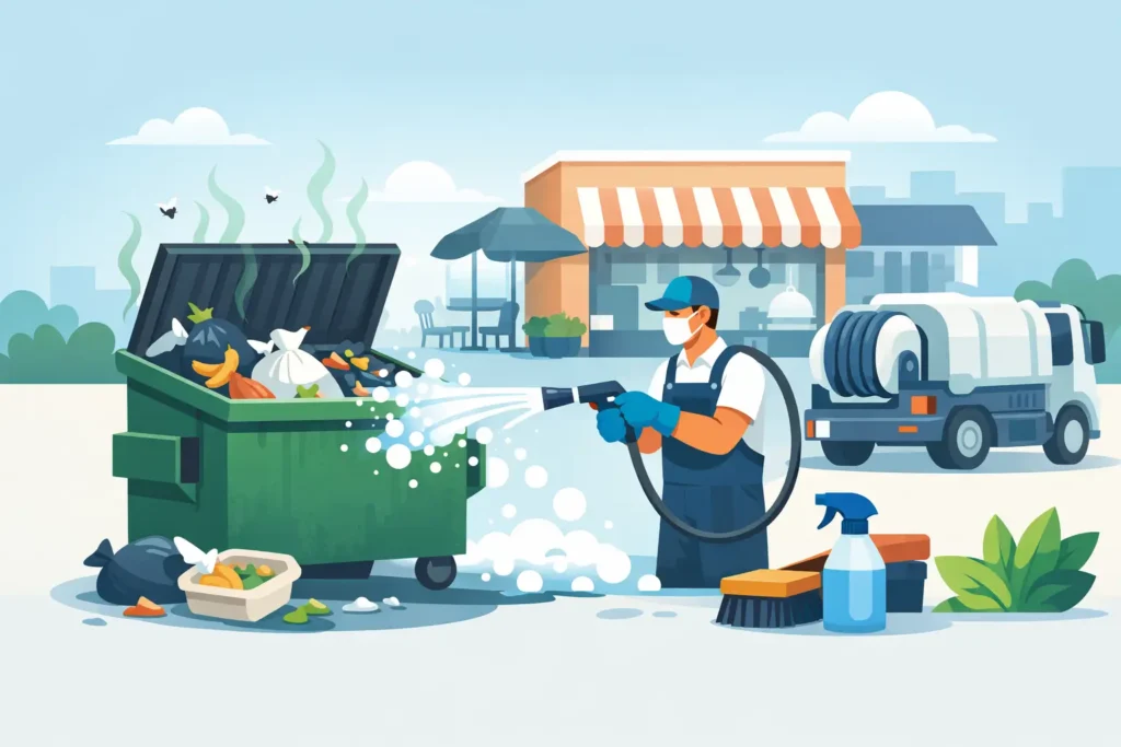 Dumpster Sanitizing for Restaurants That Works