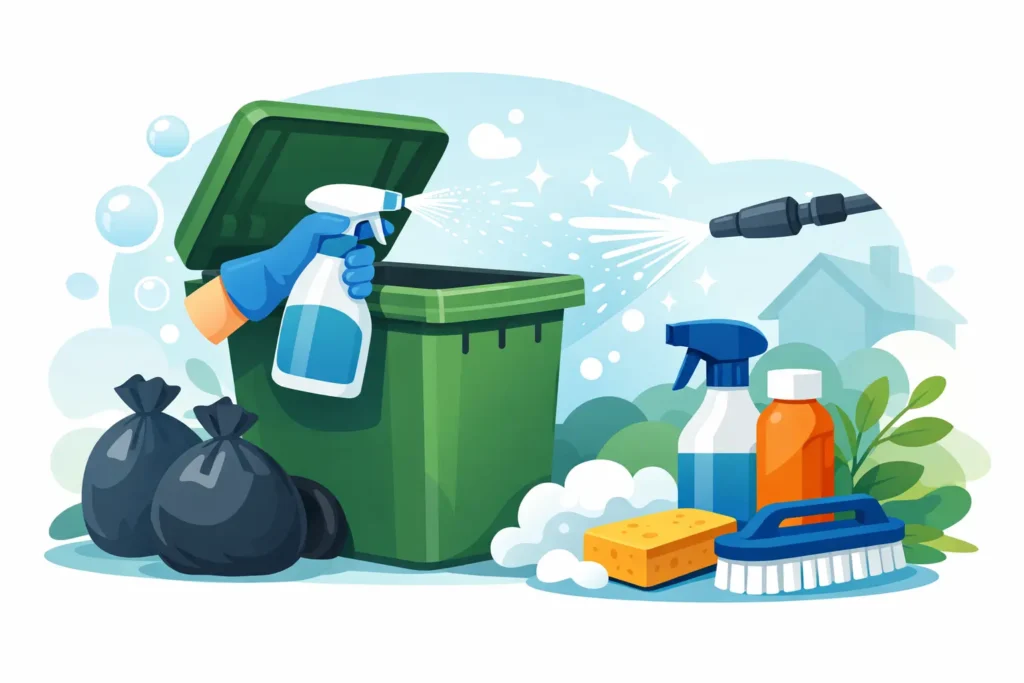 Home Garbage Bin Sanitizing Guide