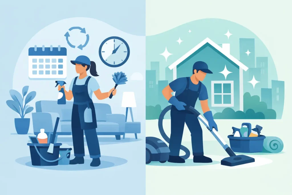 Recurring Cleaning Plans vs One-Time