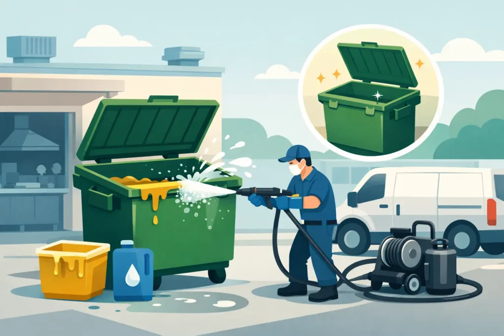 Restaurant Grease Bin Cleaning Case Basics