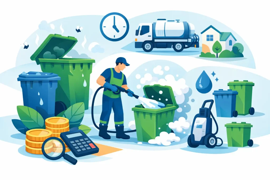 Waste Bin Cleaning Cost Factors Explained