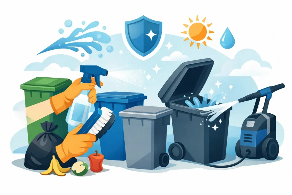 7 Best Ways to Sanitize Trash Bins