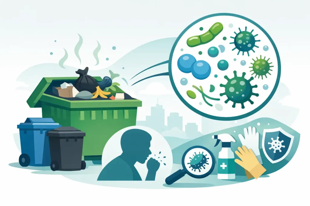 Waste Container Bacteria Risks Explained