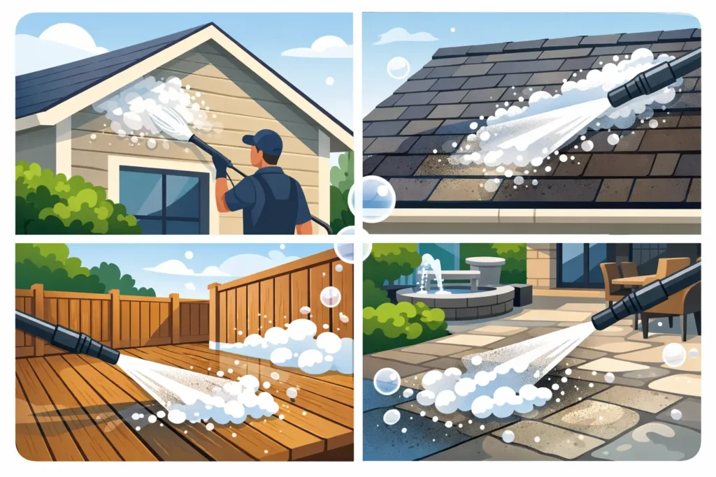 What Surfaces Need Soft Washing?
