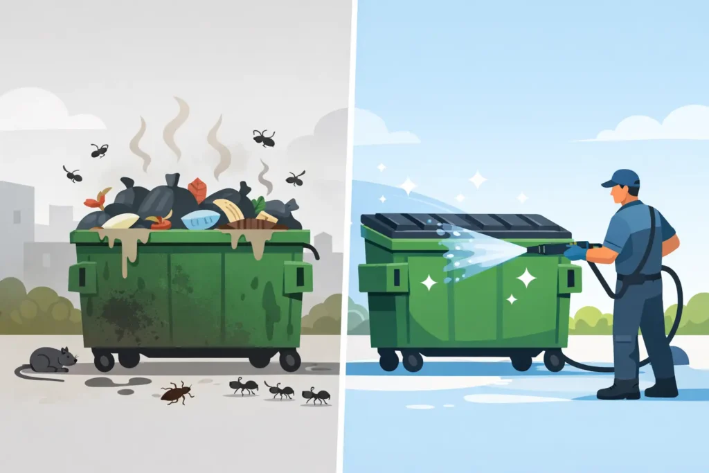 Does Dumpster Cleaning Reduce Pests?