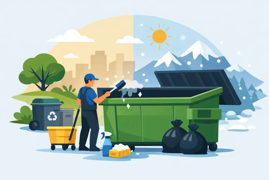 How to Maintain Clean Dumpsters Year-Round
