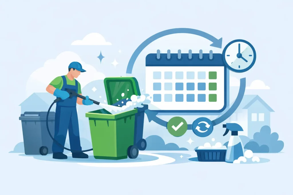 Your Guide to Recurring Bin Cleaning Plans