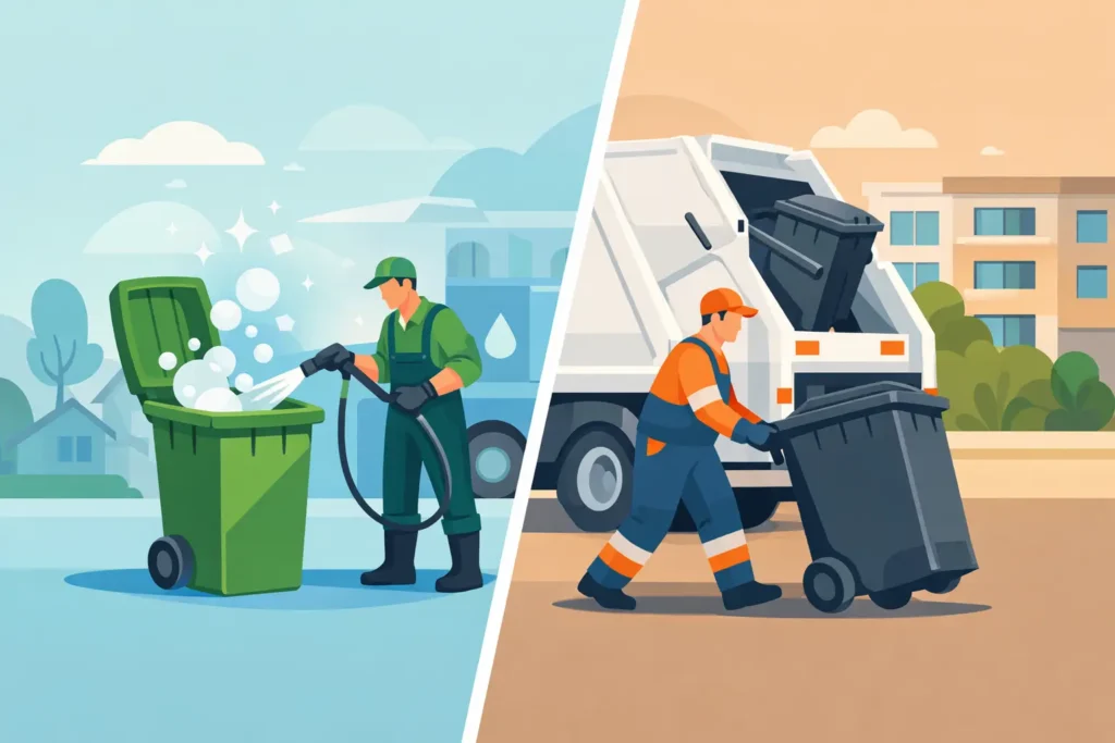Bin Sanitizing Versus Replacement for Your Property