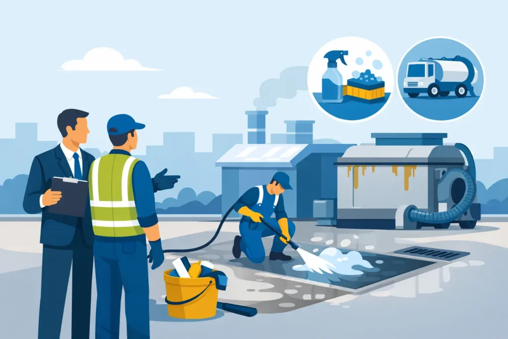 Commercial Grease Pad Cleaning Guide for Managers