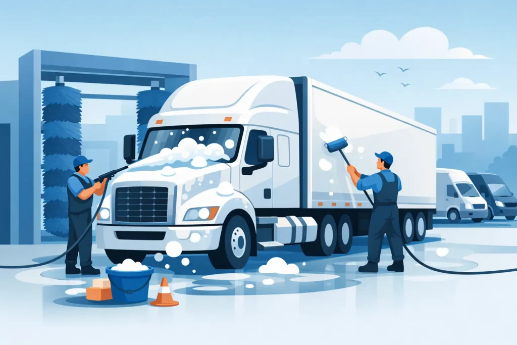 Company Truck Wash Programs That Keep Fleets Ready