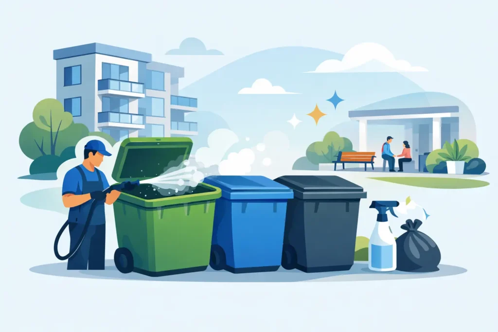 Condo Bin Sanitation Keeps Shared Spaces Fresh