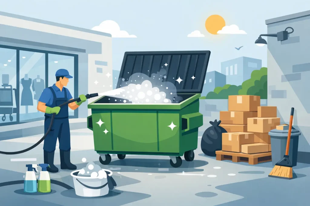Retail Dumpster Sanitation Success Example
